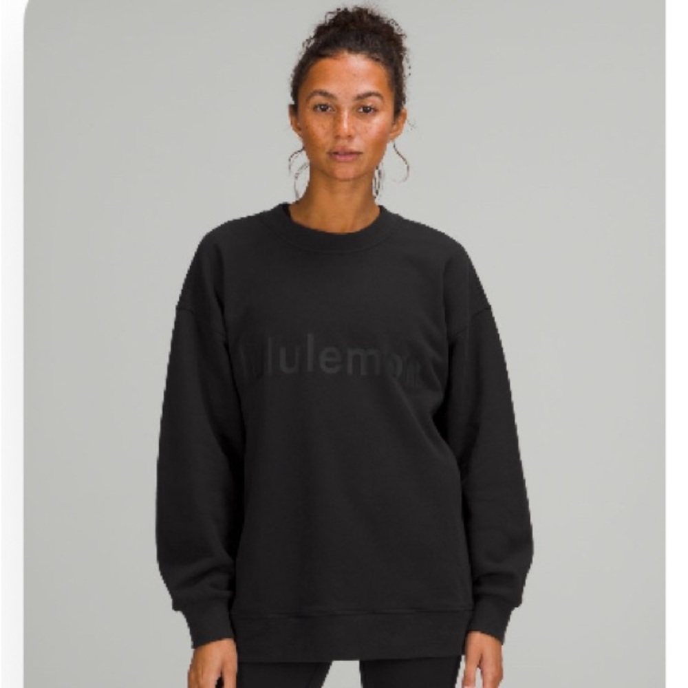 Lululemon Black Crewneck Sweatshirt Size 2